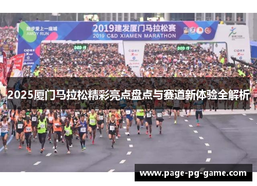 2025厦门马拉松精彩亮点盘点与赛道新体验全解析