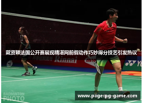 戴资颖法国公开赛展现精湛网前假动作巧妙得分技艺引发热议 戴资颖法国公开赛展现精湛网前假动作巧妙得分技艺引发热议